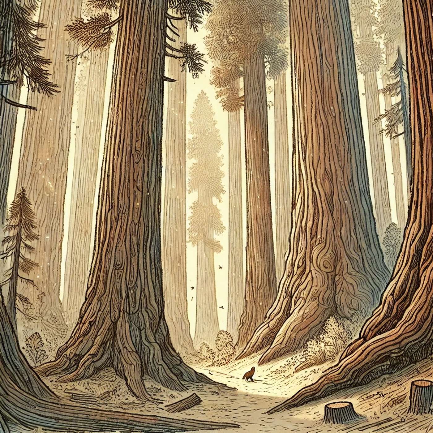Creaking Giants - The Redwoods