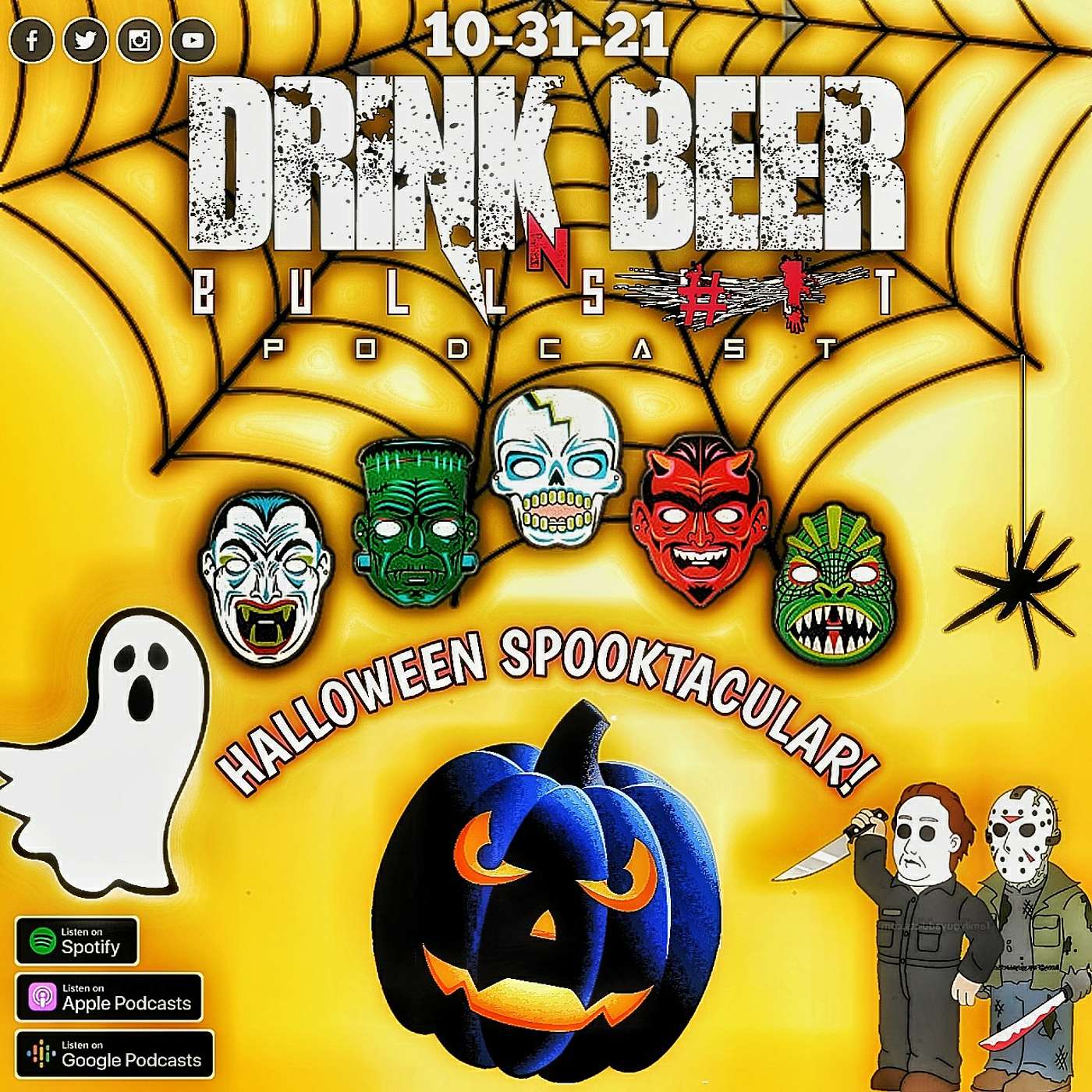 Halloween Spooktacular! | The Drink Beer N Bulls#!t Podcast episode artwork