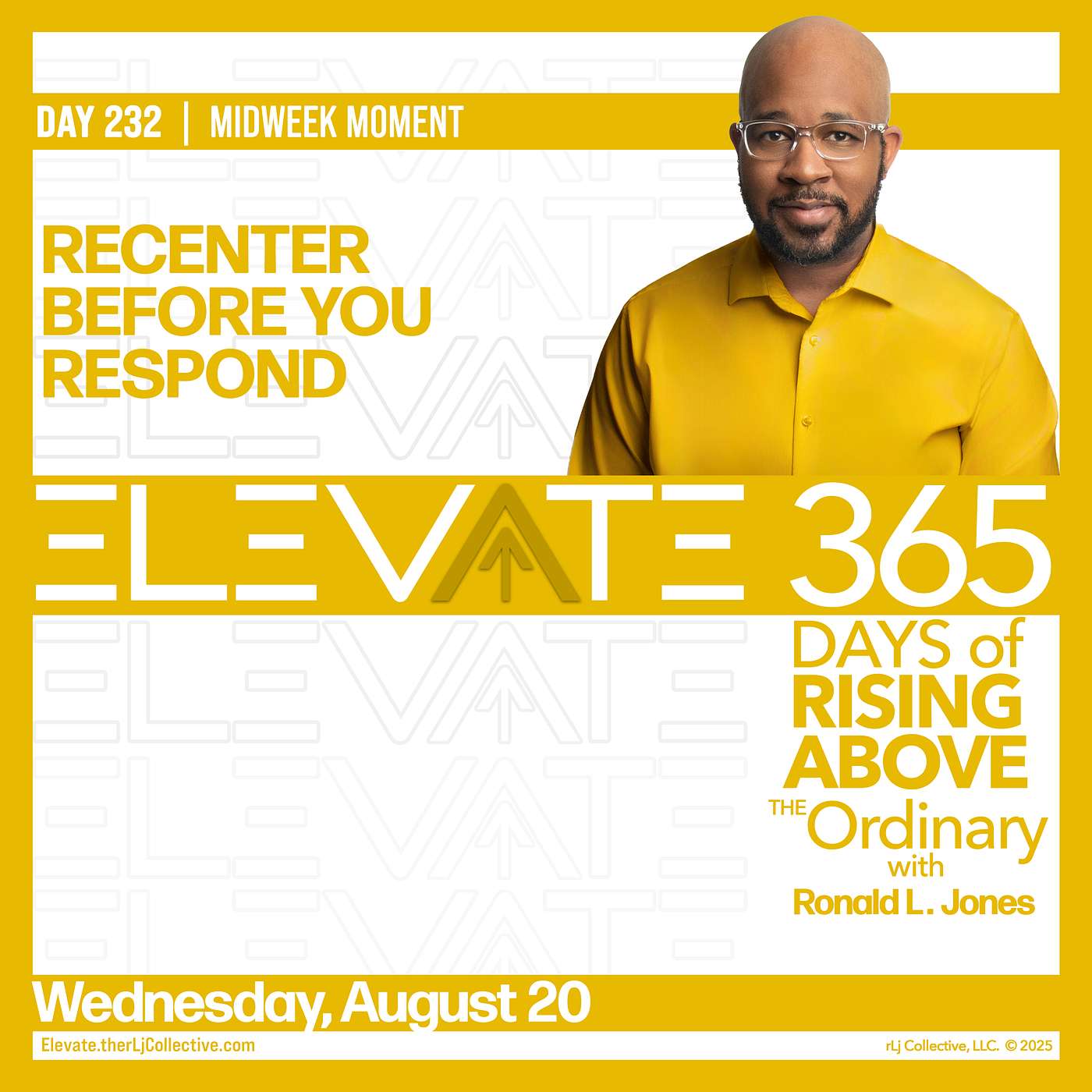 Day 232: Recenter Before You Respond