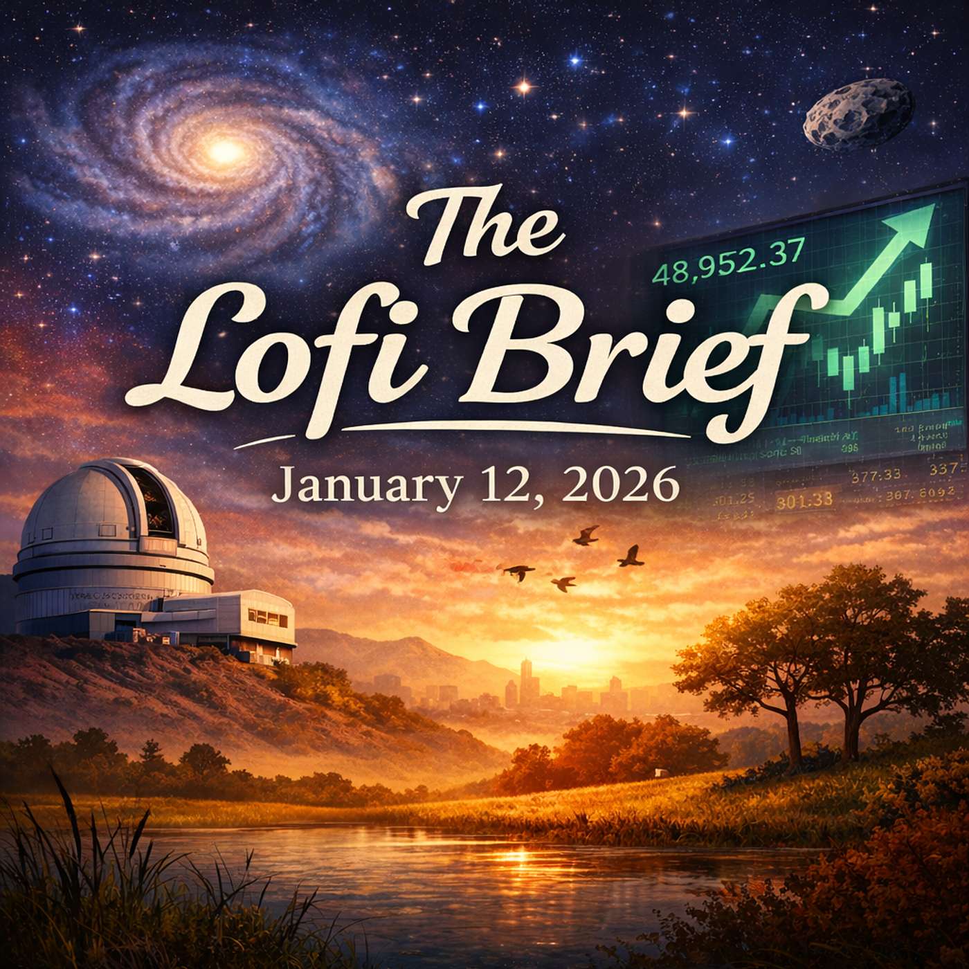 Galaxies, Green Numbers, Warm Winter episode artwork