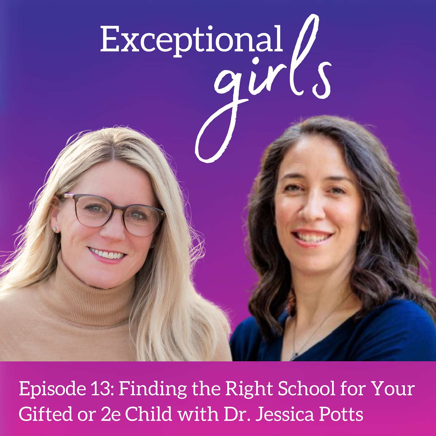 Episode 13: Finding the Right School for Your Gifted or 2e Child with Dr. Jessica Potts