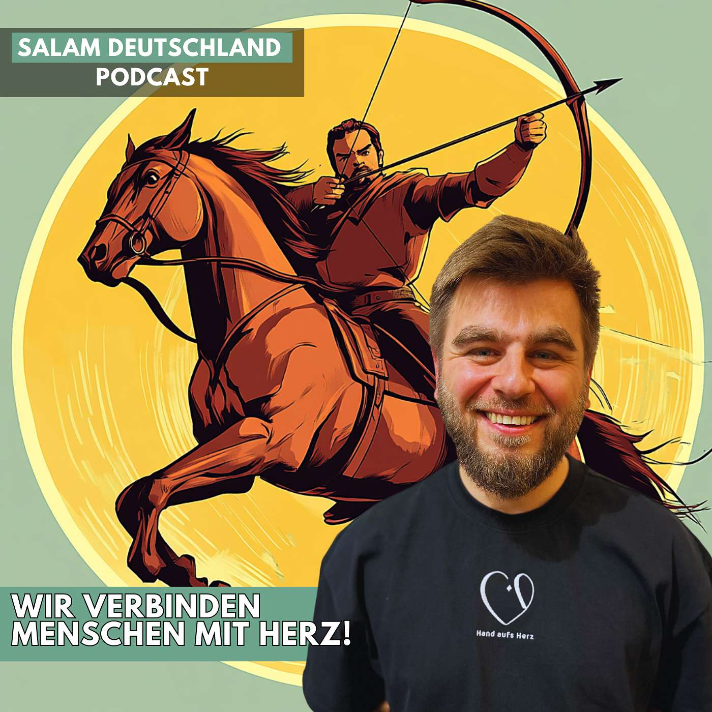 Zwischen Lehramt und Bogenschießen - Hasan Sama (Hand aufs Herz Bielefeld e. V.)