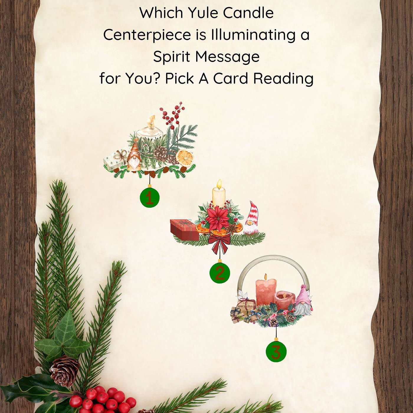 Which Yule Candle Centerpiece is Illuminating a Spirit Message for You? Yule Candle#1 episode artwork