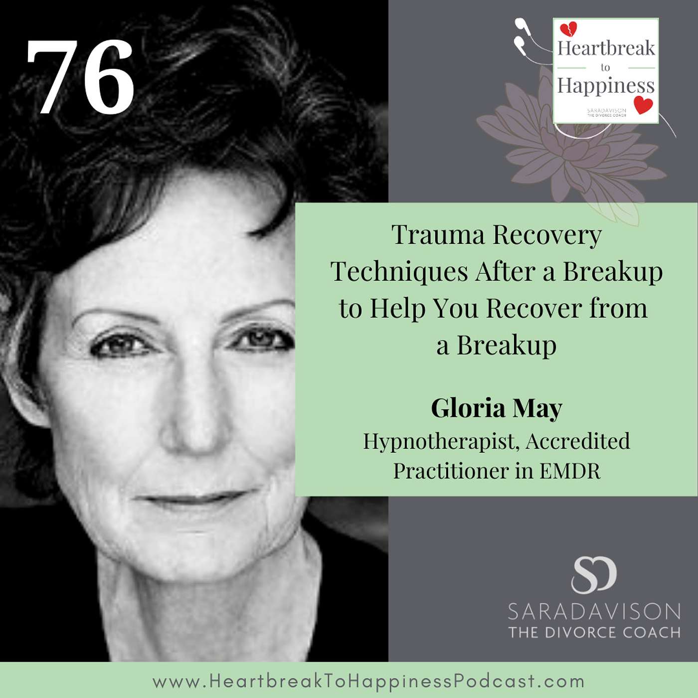 Trauma Recovery Techniques To Help You Recover from a Breakup with Special Guest, Gloria May episode artwork