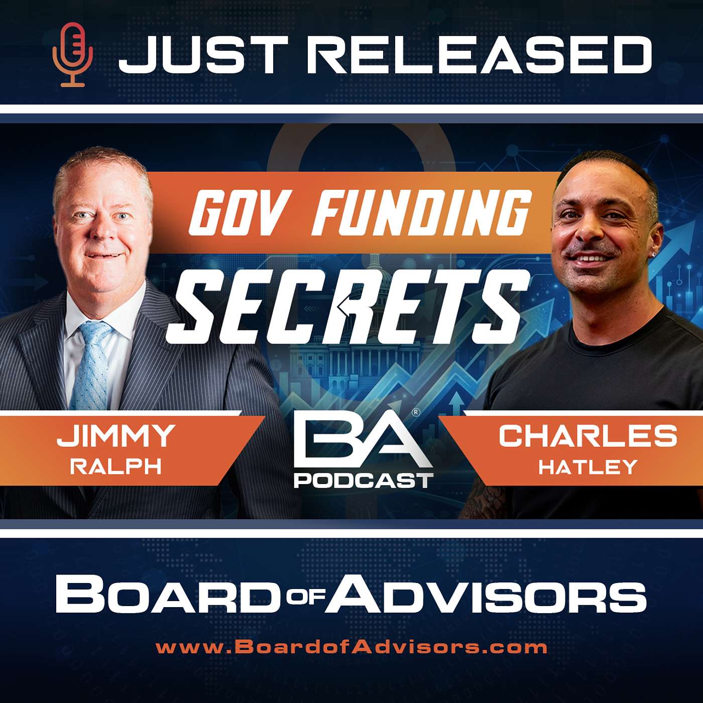 Millions in Non-Dilutive Gov Funding | Charles Hatley & Jimmy Ralph episode artwork