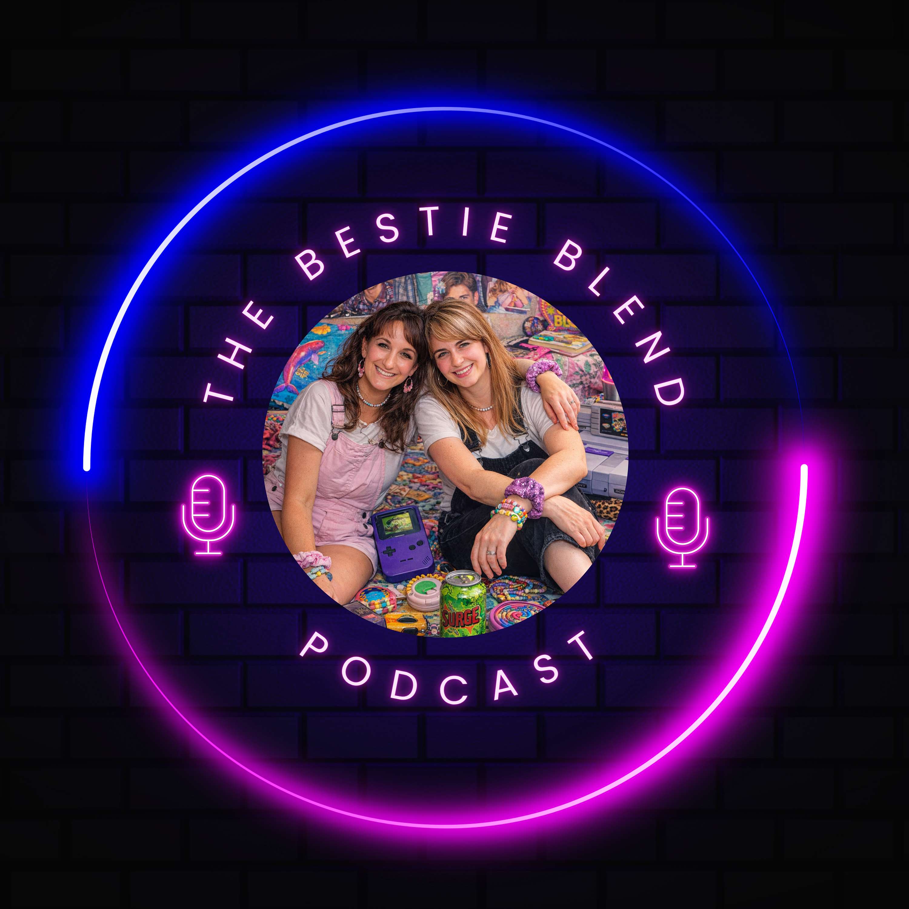 The Bestie Blend podcast artwork