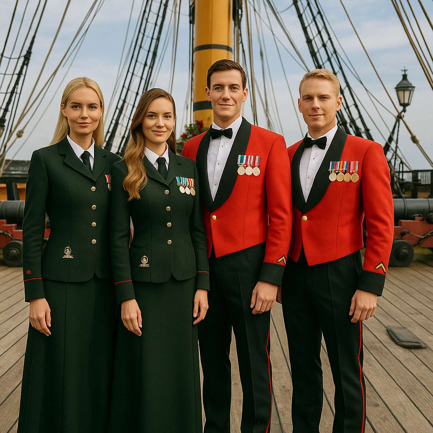 Veterans, V4S & Victory: Restorations, HMS Victory Mess Night & a 4,000-Mile History Ride