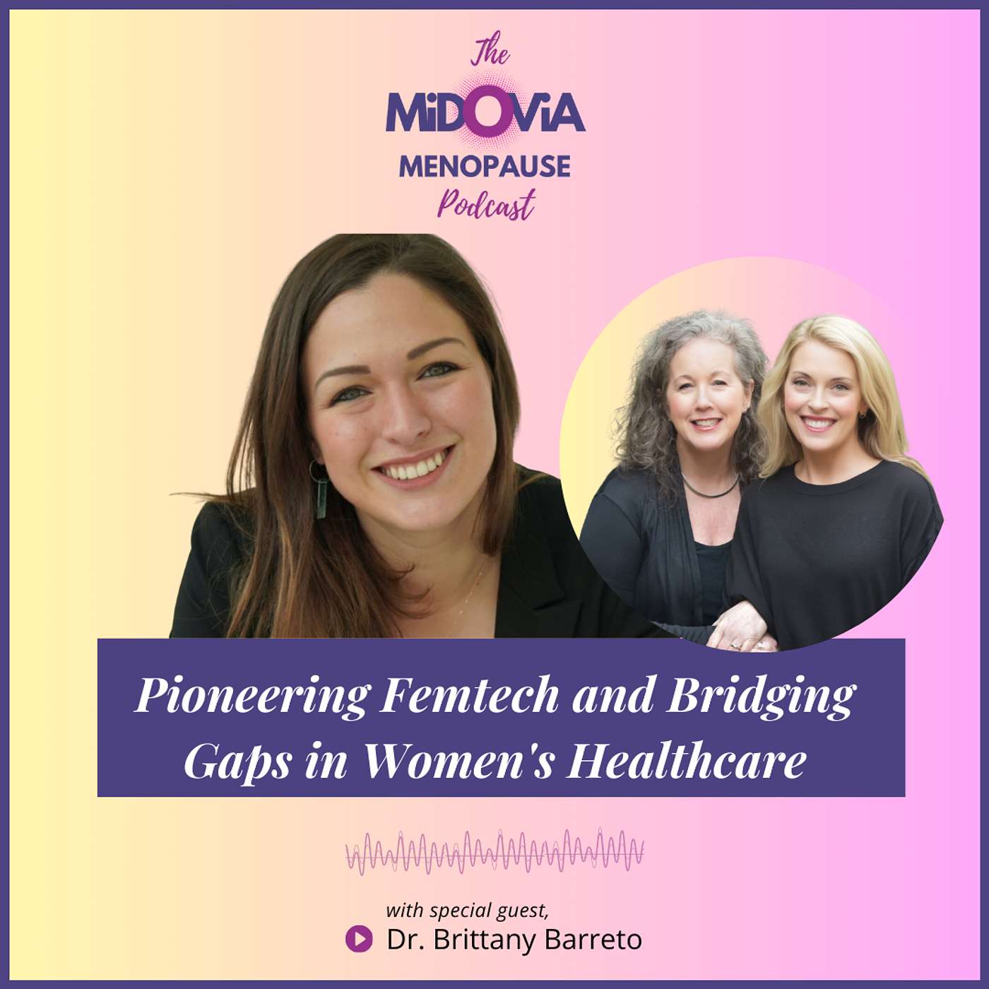 The MiDOViA Menopause Podcast - Episode 025: Pioneering Femtech and Bridging Gaps in Women's Healthcare with Dr. Brittany Barreto