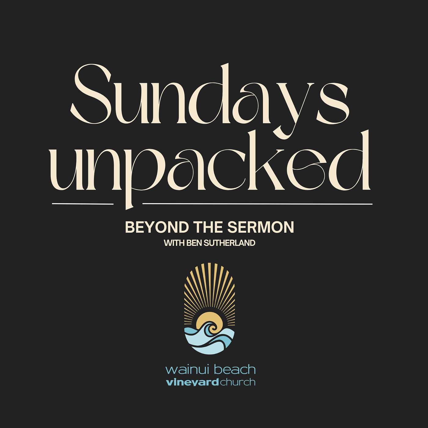 Sundays Unpacked - Intermediates / Youth / Matthew’s Message from Sunday 19th April 2026