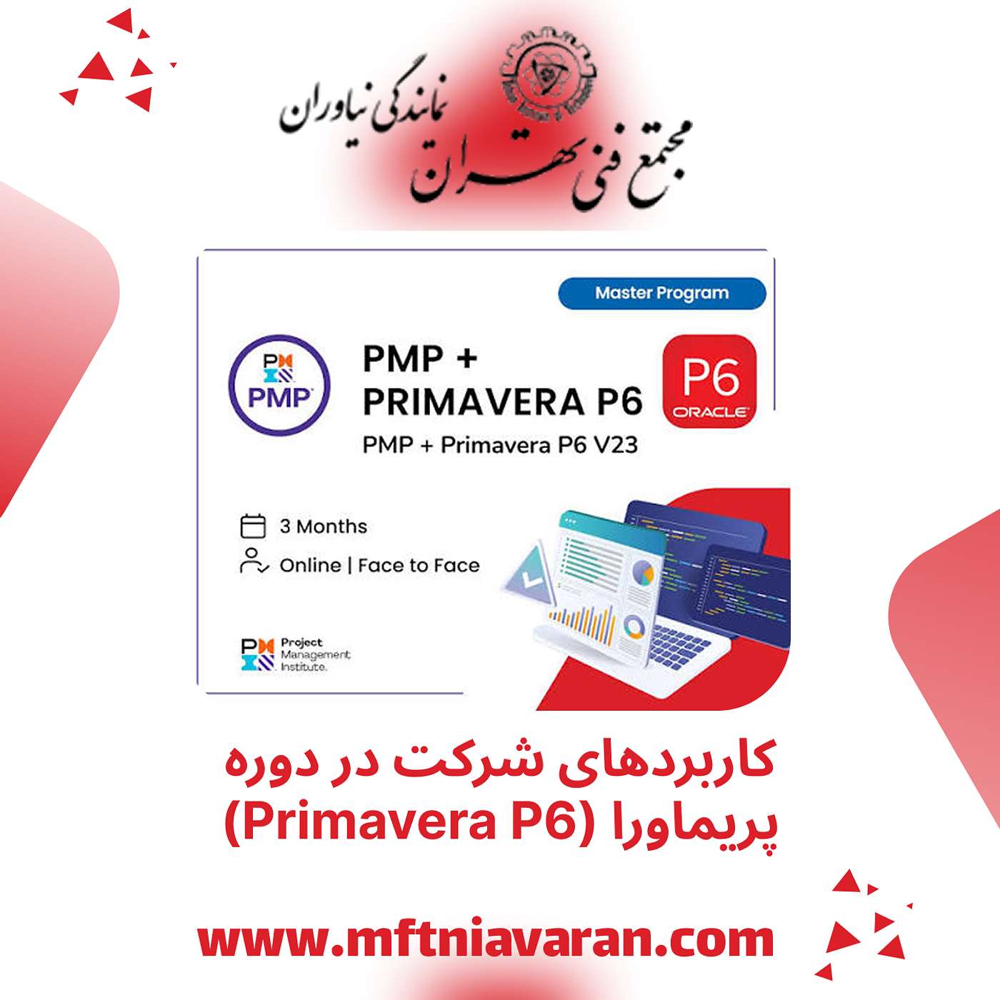 کاربردهای شرکت در دوره پریماورا (Primavera P6)