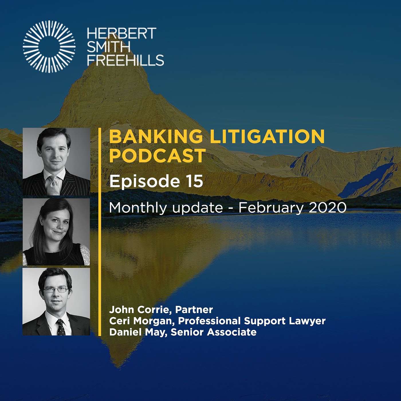 Banking Litigation Podcast EP15: Monthly Update – February 2020 episode artwork