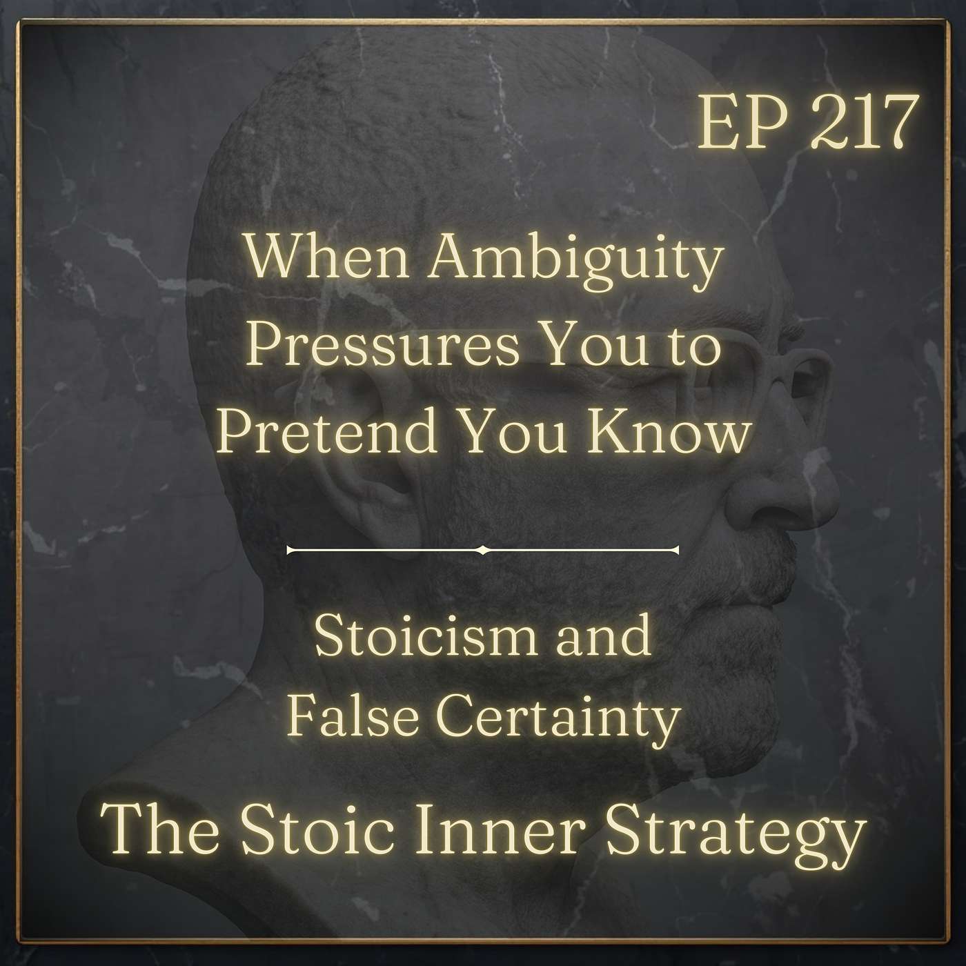 Ep 217 – When Ambiguity Pressures You to Pretend You Know
