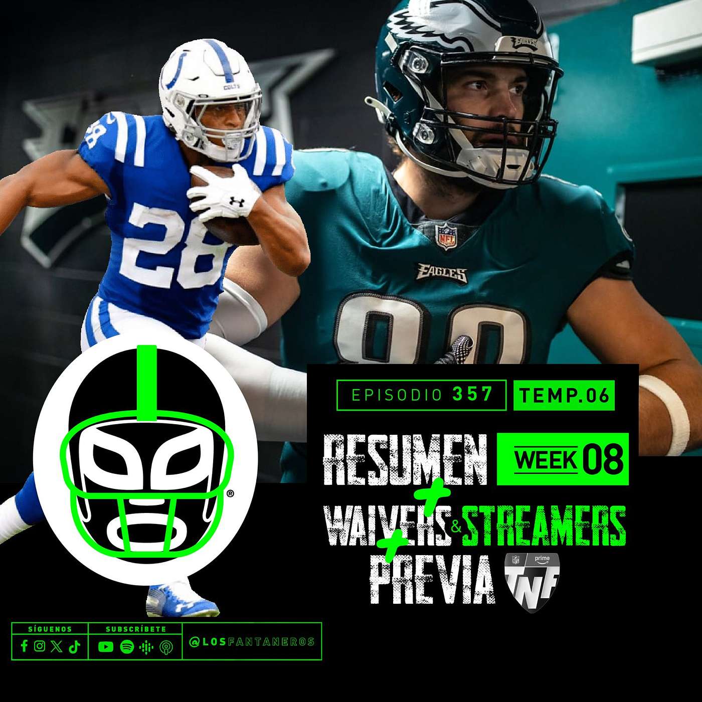 El resumen de la NFL Semana 8 + Waivers y Streamers + Previa TNF El resumen de la NFL Semana 8 + Waivers y Streamers + Previa TNF