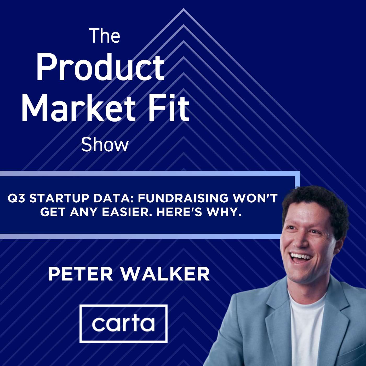 VC funding is not popping back. THIS is the new normal—here's how to adjust.  | Peter Walker, Head of Insights at Carta