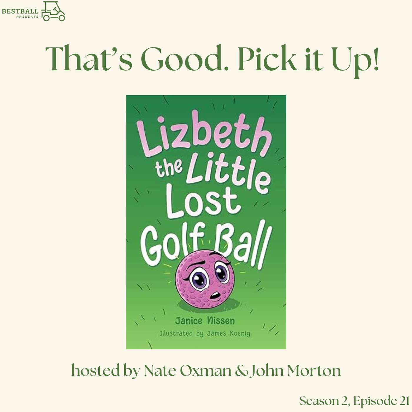 Janice Nissen - Lizbeth, the Little Lost Golf Ball