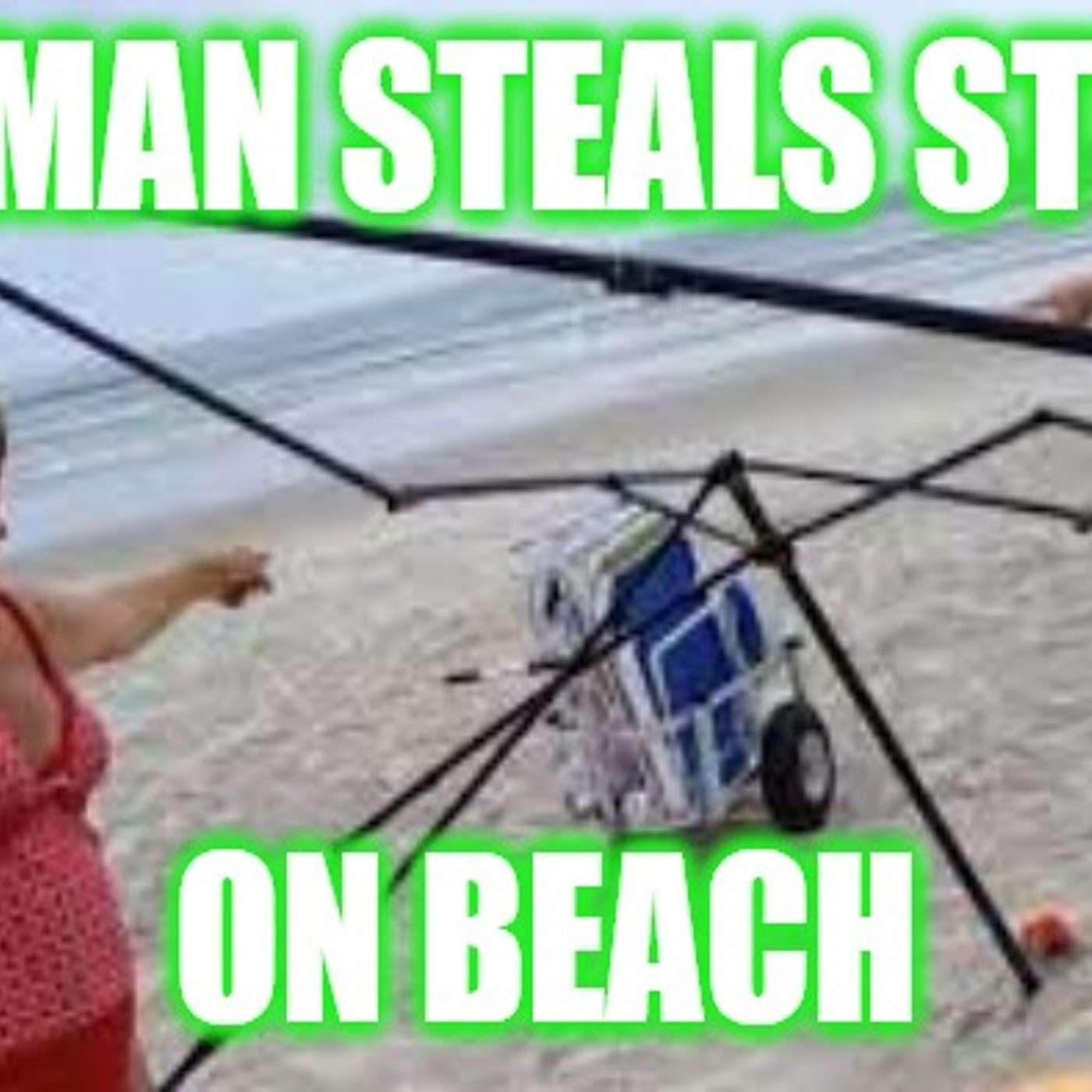 Helios Blog 185 | Crazy Lady Steals Stuff On Beach, Then Attacks