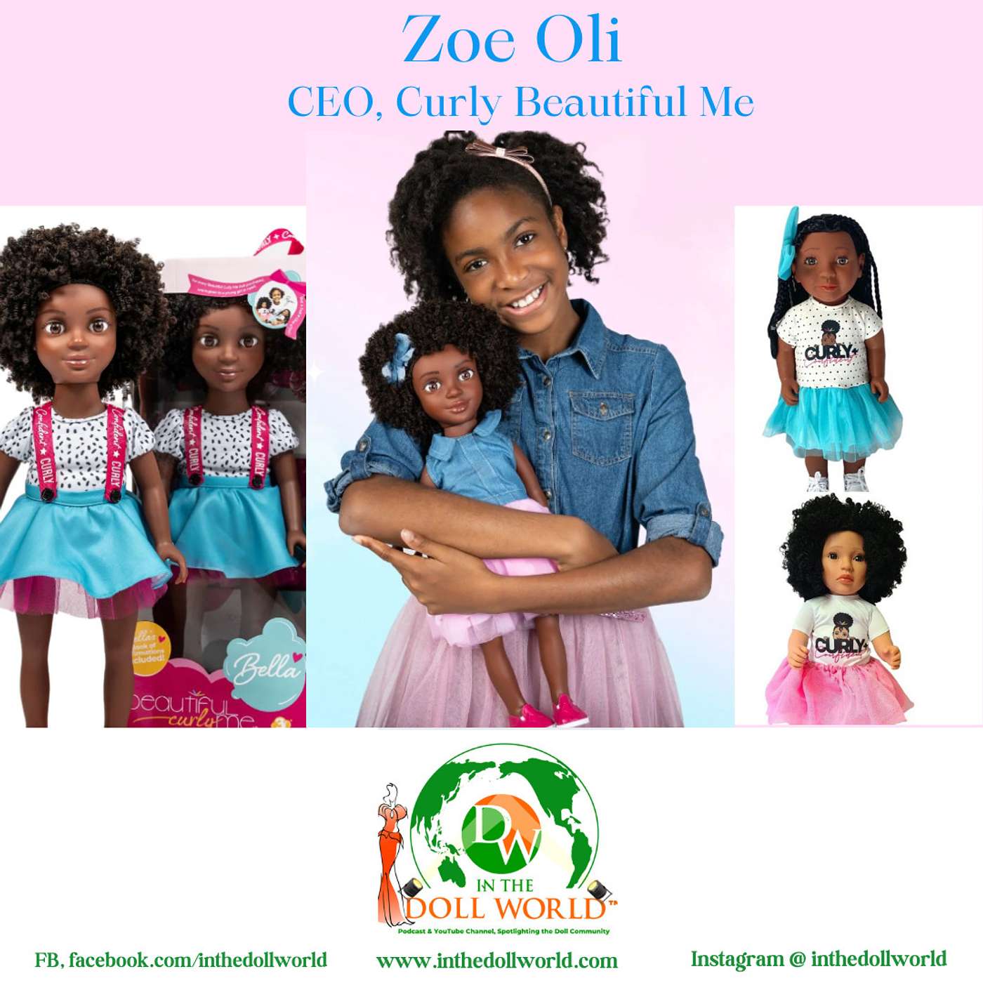 Zoe Oli: The 11-Year Old CEO of Beautiful Curly Me, Pioneering Representation in Dolls