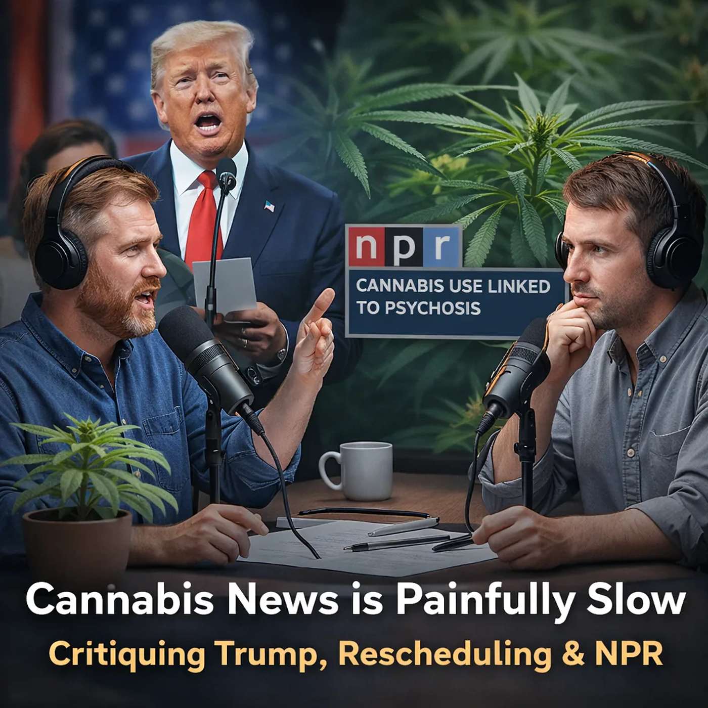 Cannabis Legalization News: Trump’s Speech Omission, Psychosis Fearmongering, Hemp Crackdown, and Supreme Court Gun Rights Case