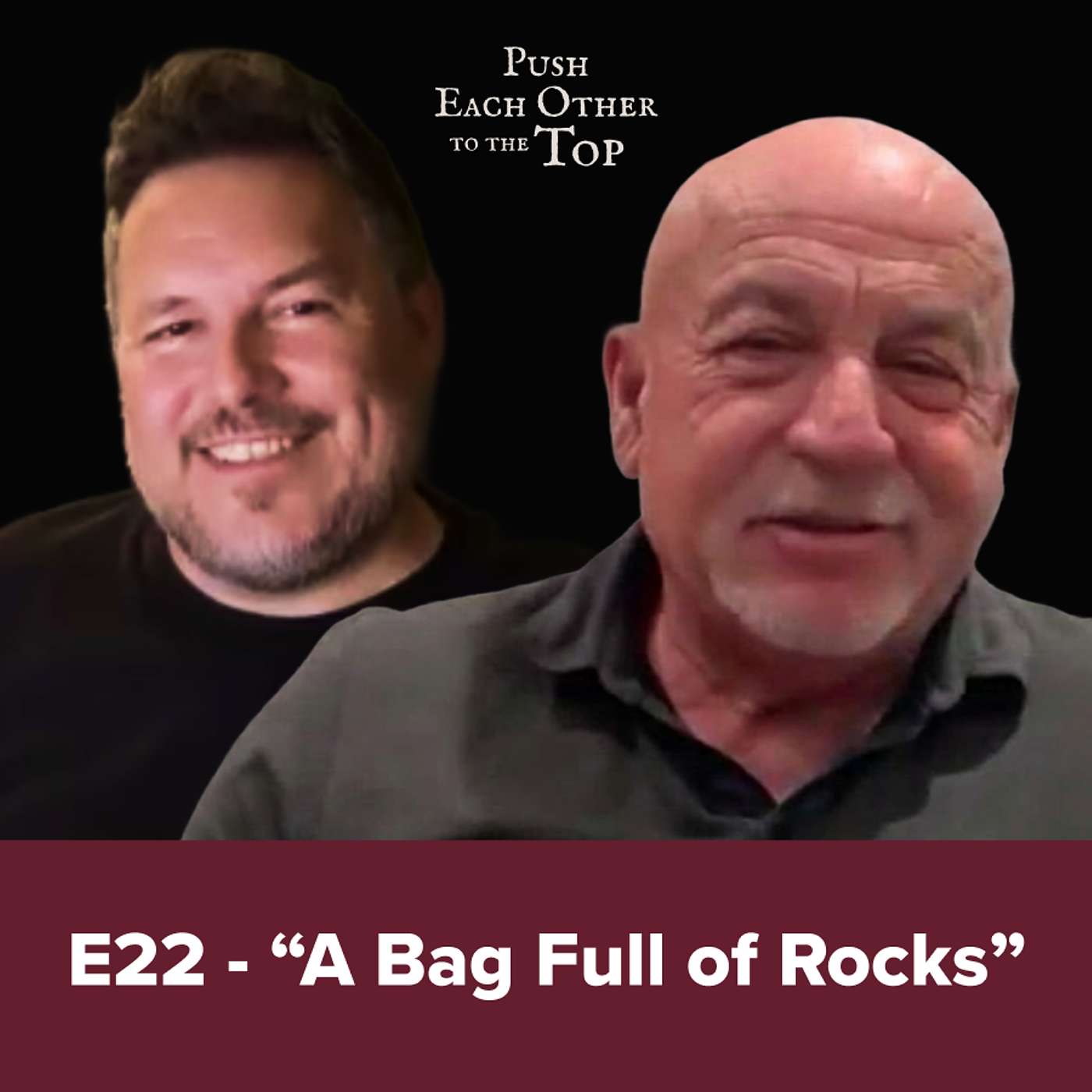 E22 - “A Bag Full of Rocks” episode artwork