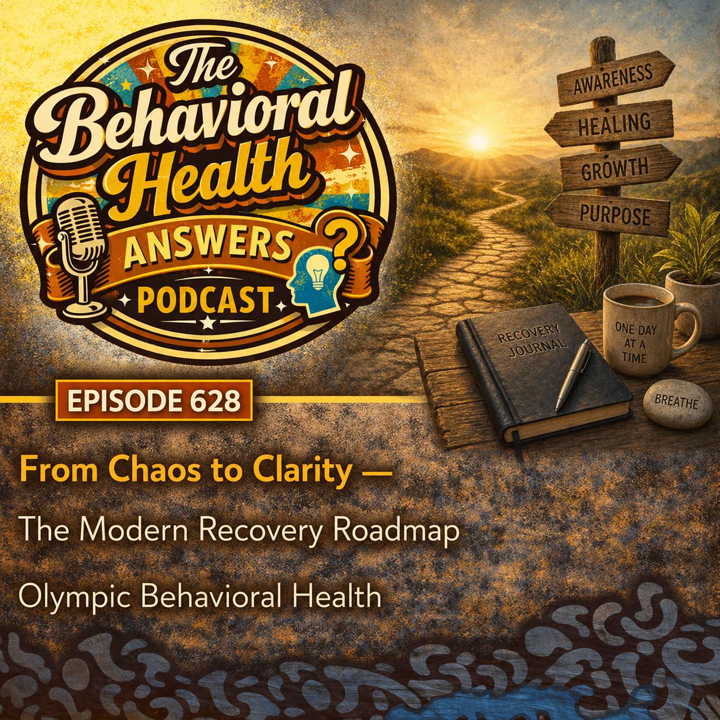 Episode 628: From Chaos to Clarity - The Modern Recovery Roadmap | Olympic Behavioral Health episode artwork