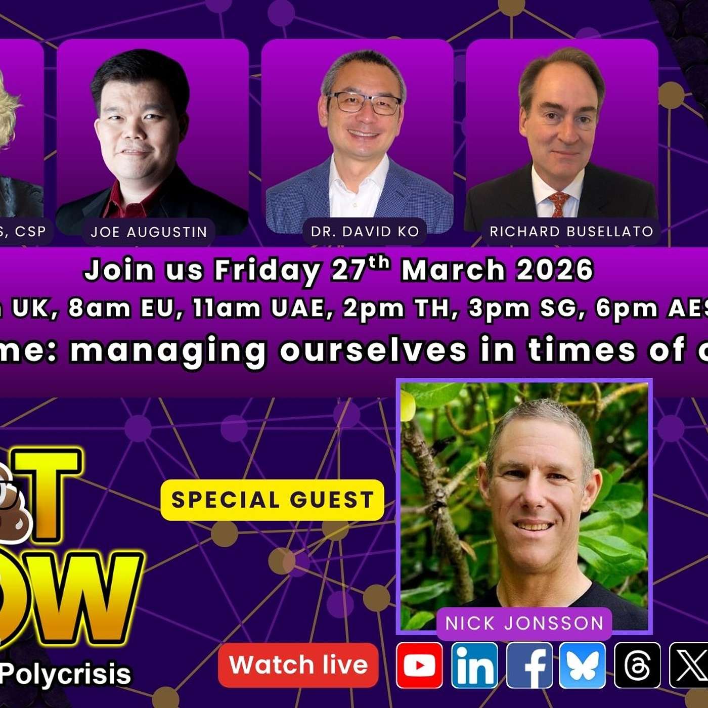 The Sh*t Show: managing ourselves in times of crisis