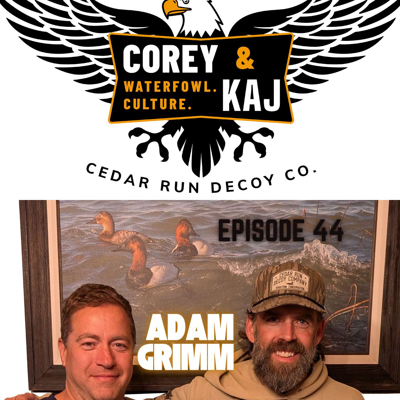 Episode #44: Waterfowl Art and Duck Hunting with 3X Duck Stamp Competition Winner Adam Grimm