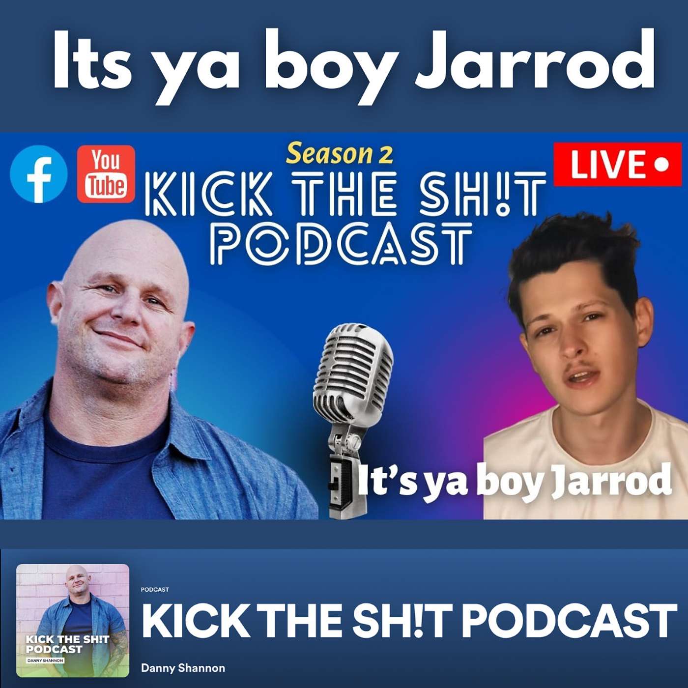 It's ya boy Jarrod shares his raw unguarded truth