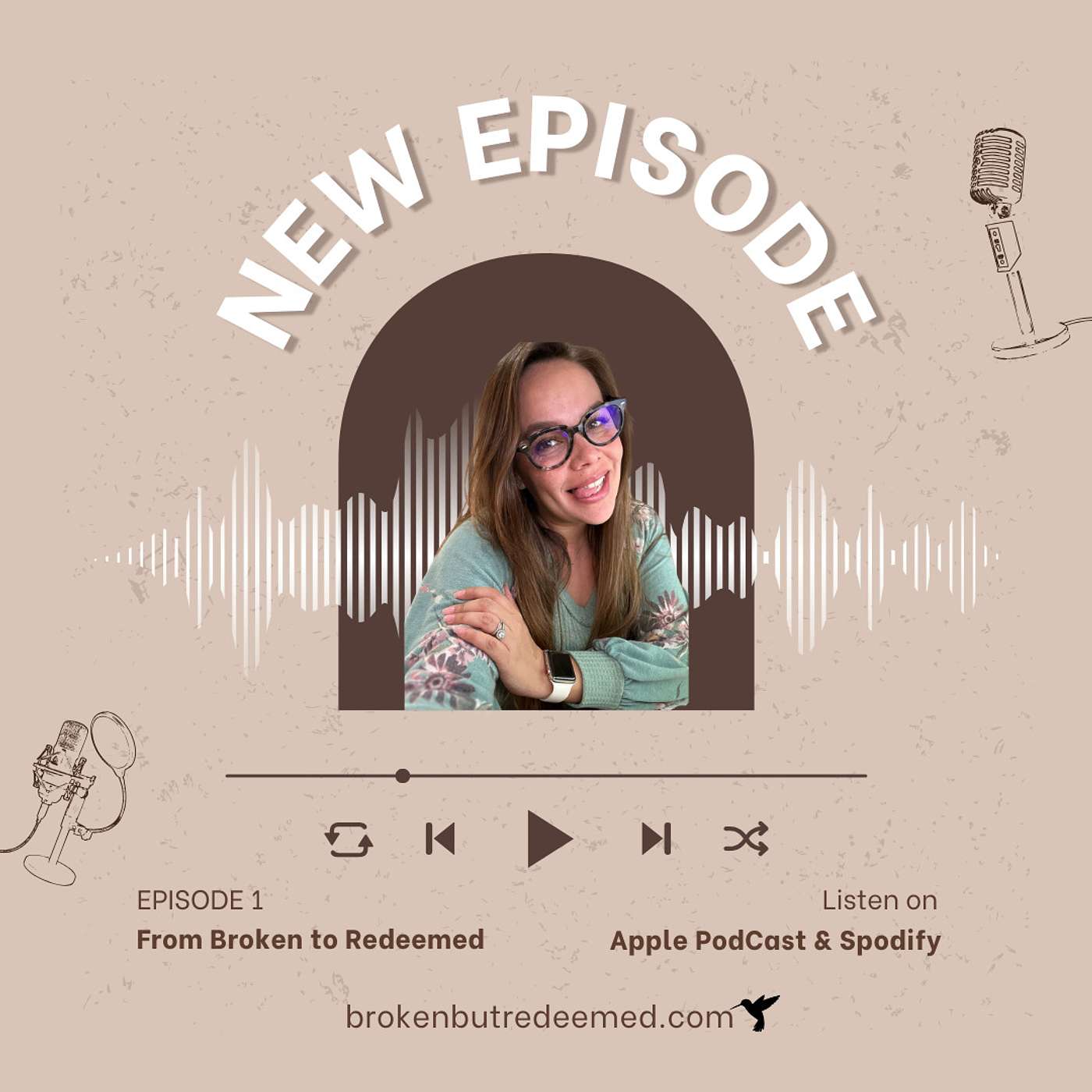 EP1- From Broken to Redeemed! episode artwork