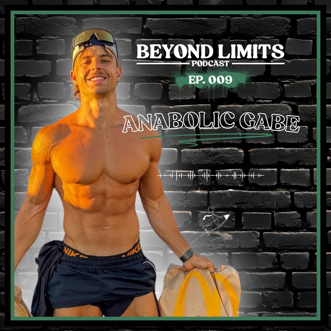 Ep.009 Building Discipline, Aesthetics & a Brand in the Social Media Era - Anabolic Gabe episode artwork