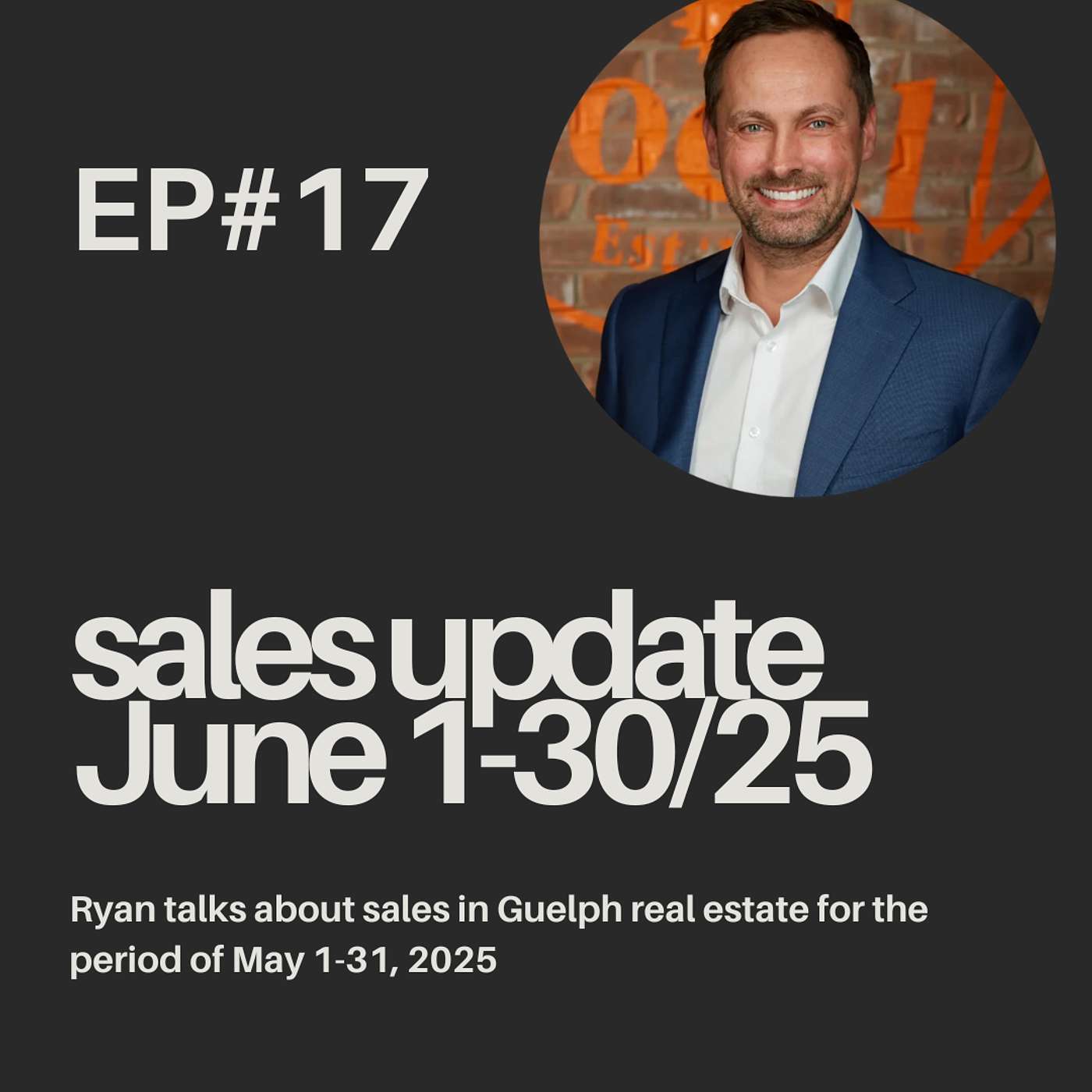 Ep 17: Guelph real estate weekly sales update Jun1-30, 2025 episode artwork