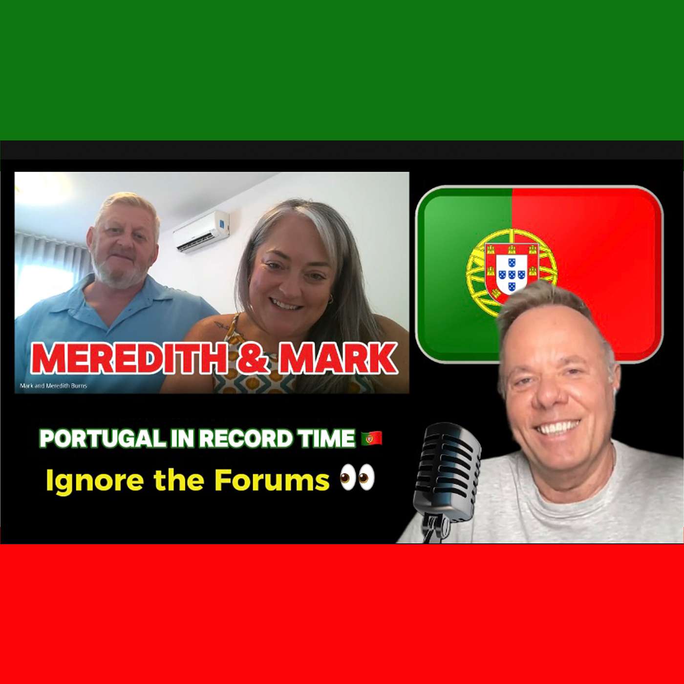 S6:Ep10 - How Meredith & Mark Got Portugal Residency Fast: VFS to AIMA Timeline