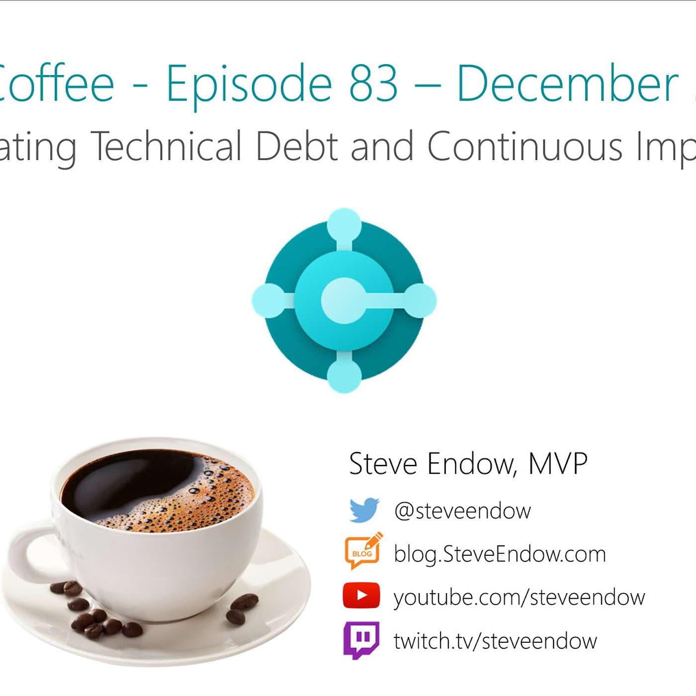 I Need Coffee: Episode 83 - Contemplating Technical Debt and Continuous Improvement episode artwork