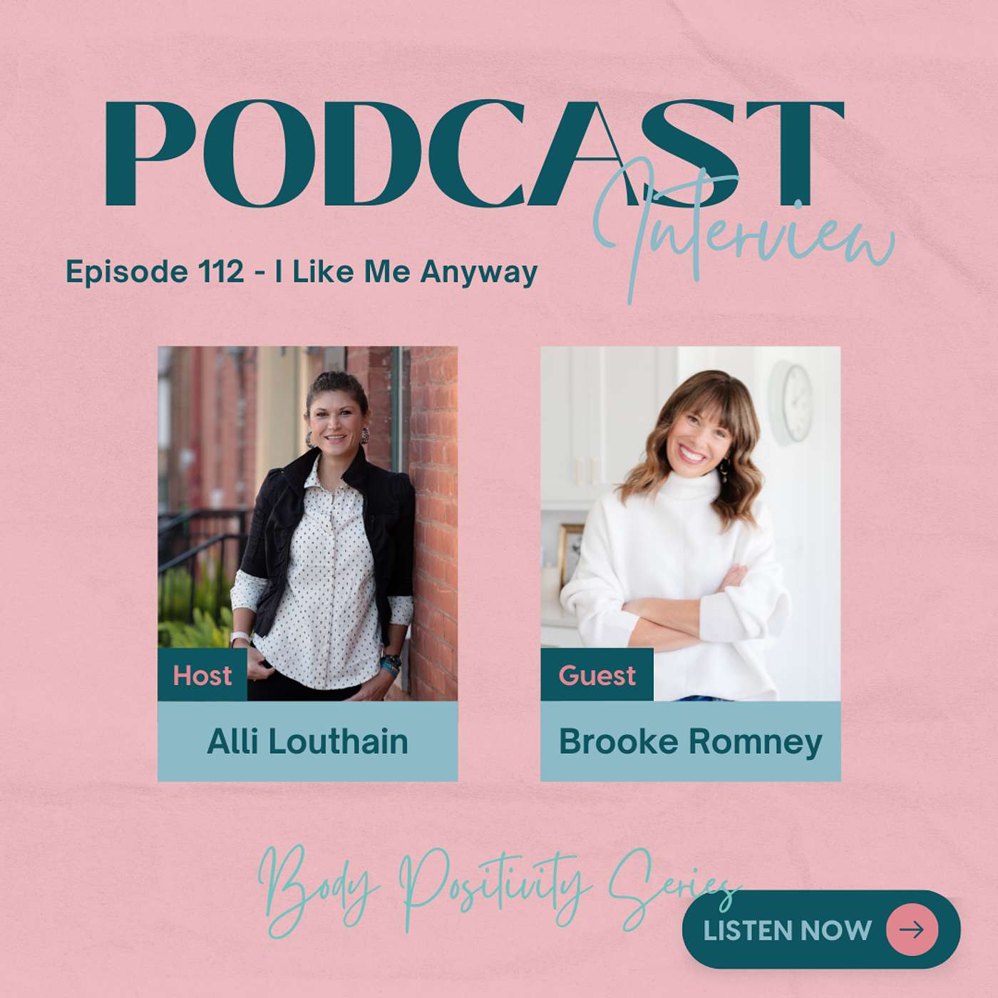 Monday Mindset With Isha Warriors - Episode 112: I Like Me Anyway with Author & Influencer, Brooke Romney (Body Positivity Series)