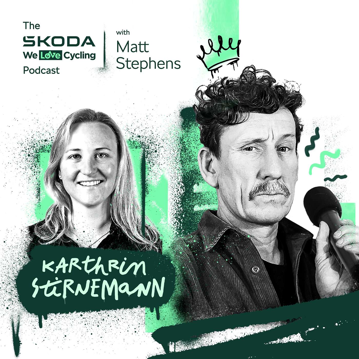 Swiss National Cycling Coach Kathrin Stirnemann: “The MTB fans bring chainsaws to be even louder.” episode artwork