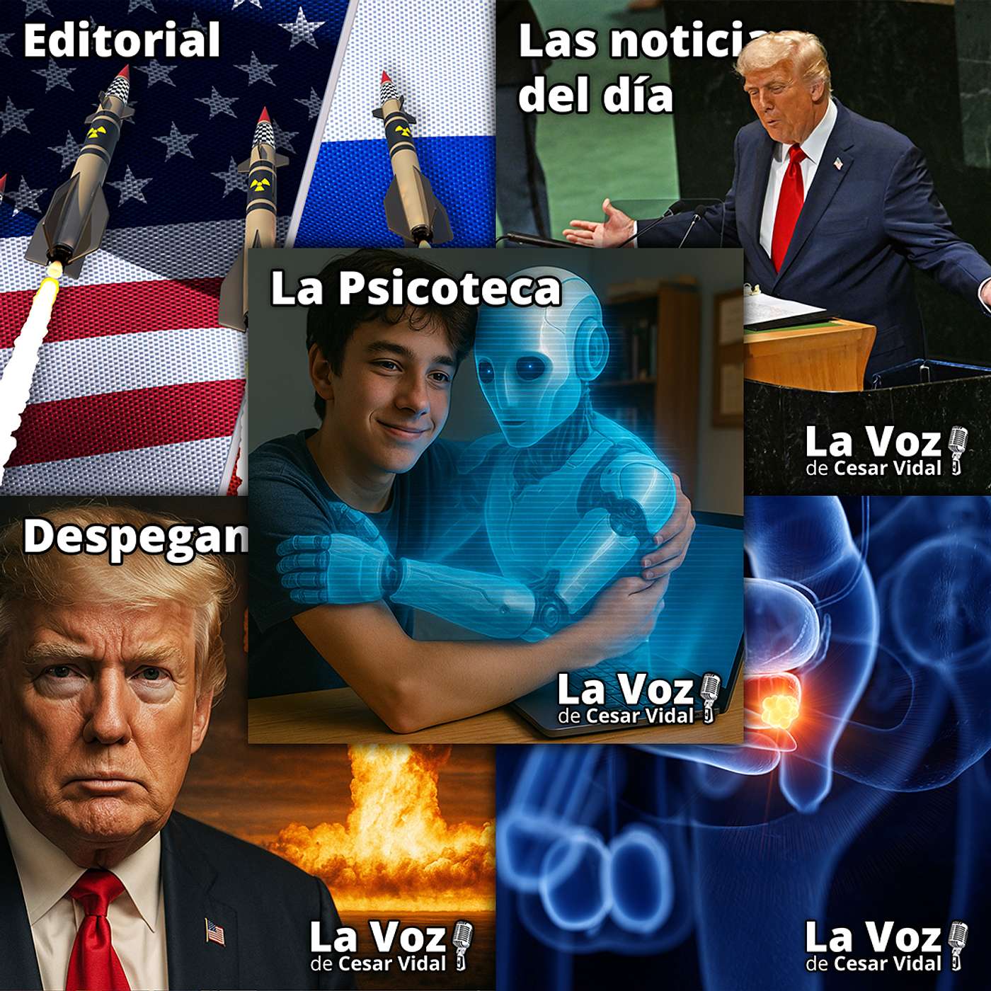 Programa Completo de La Voz de César Vidal - 24/09/25