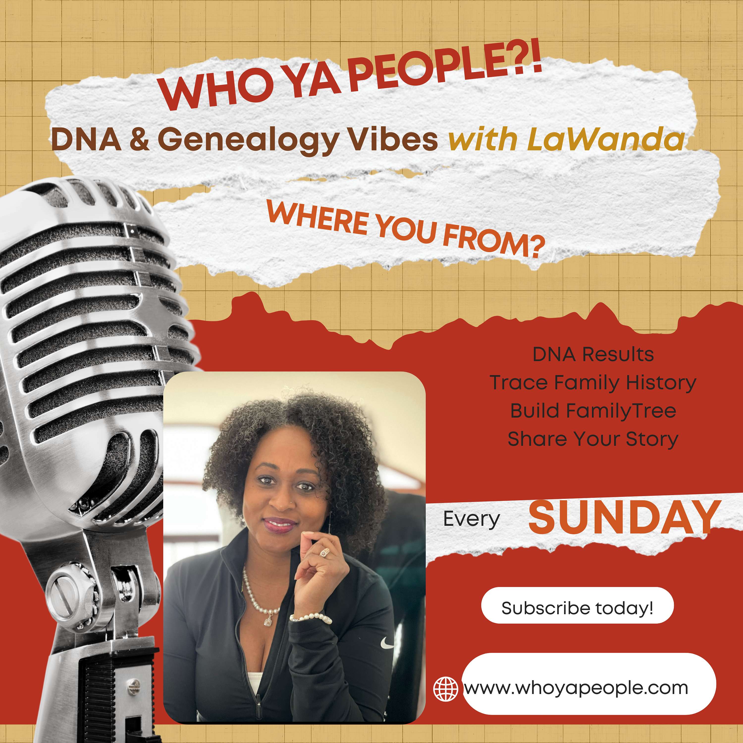 Who Ya People?! DNA and Genealogy Vibes with LaWanda cover art
