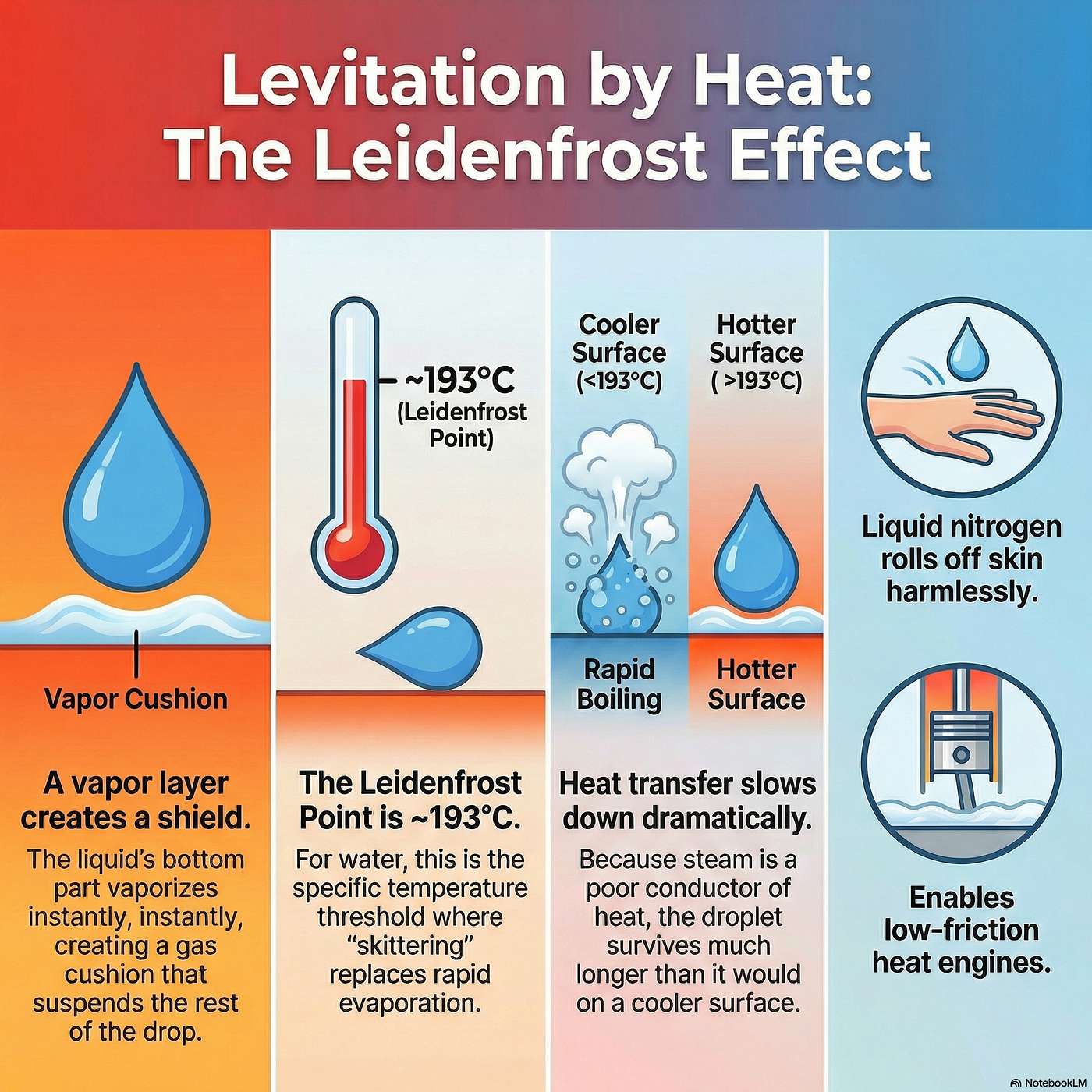 Hovering on Heat: The Leidenfrost Effect from Kitchen Tricks to High-Tech Labs episode artwork