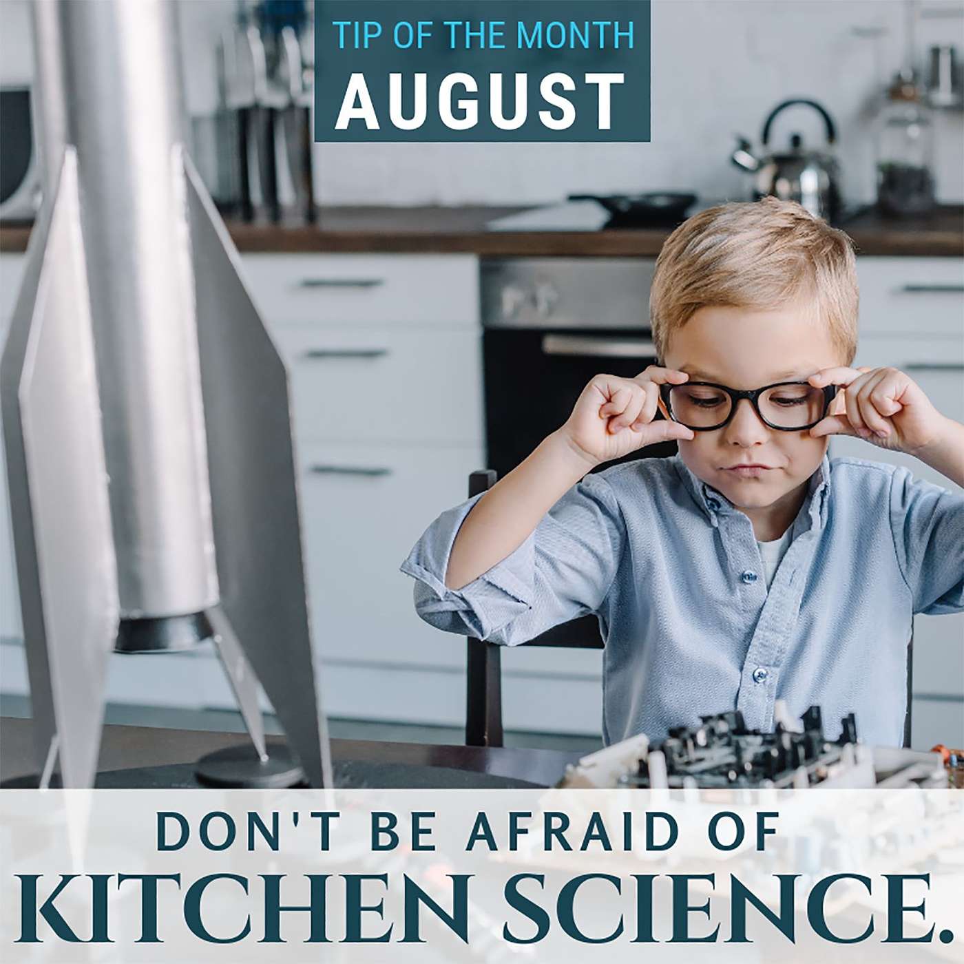 Kitchen Science {Homeschool Science Tip of the Month August 2019}