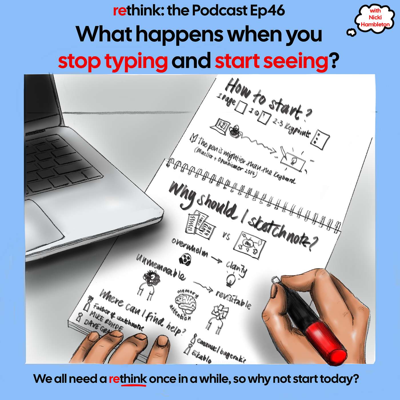 Episode 46: What Happens When You Stop Typing and Start Seeing Your Notes?