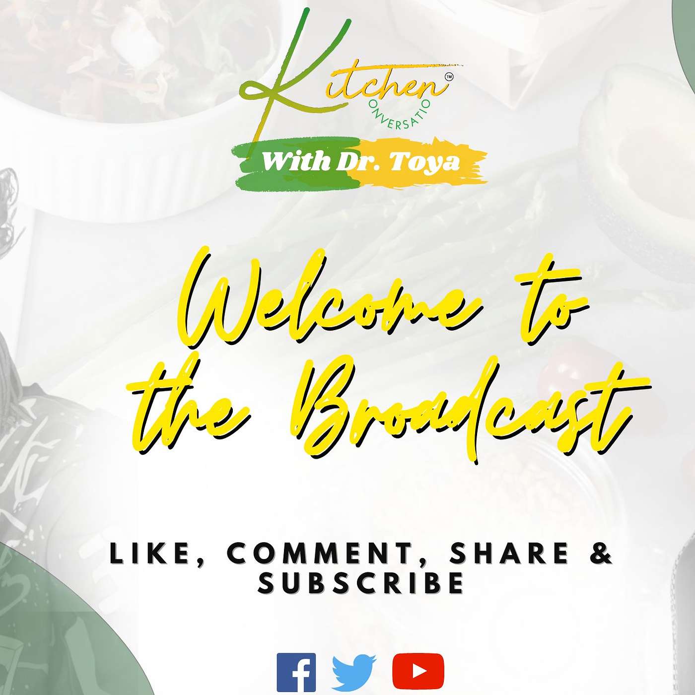 Kitchen Conversation with Dr Toya