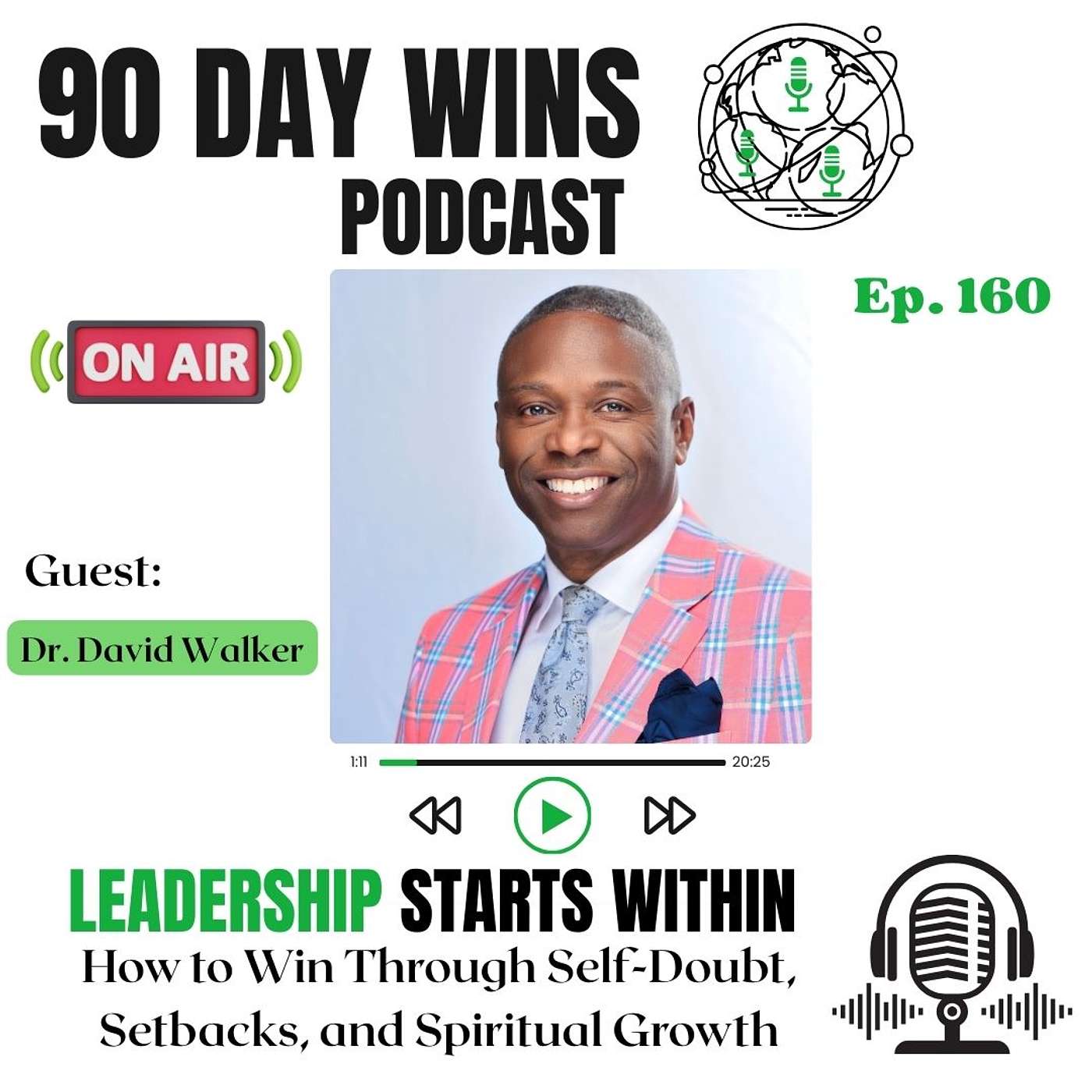 160. Leadership Starts Within: How to Win Through Self-Doubt, Setbacks, and Spiritual Growth