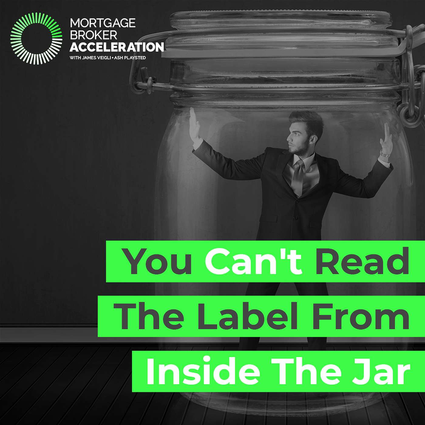 You Can't Read The Label From Inside The Jar