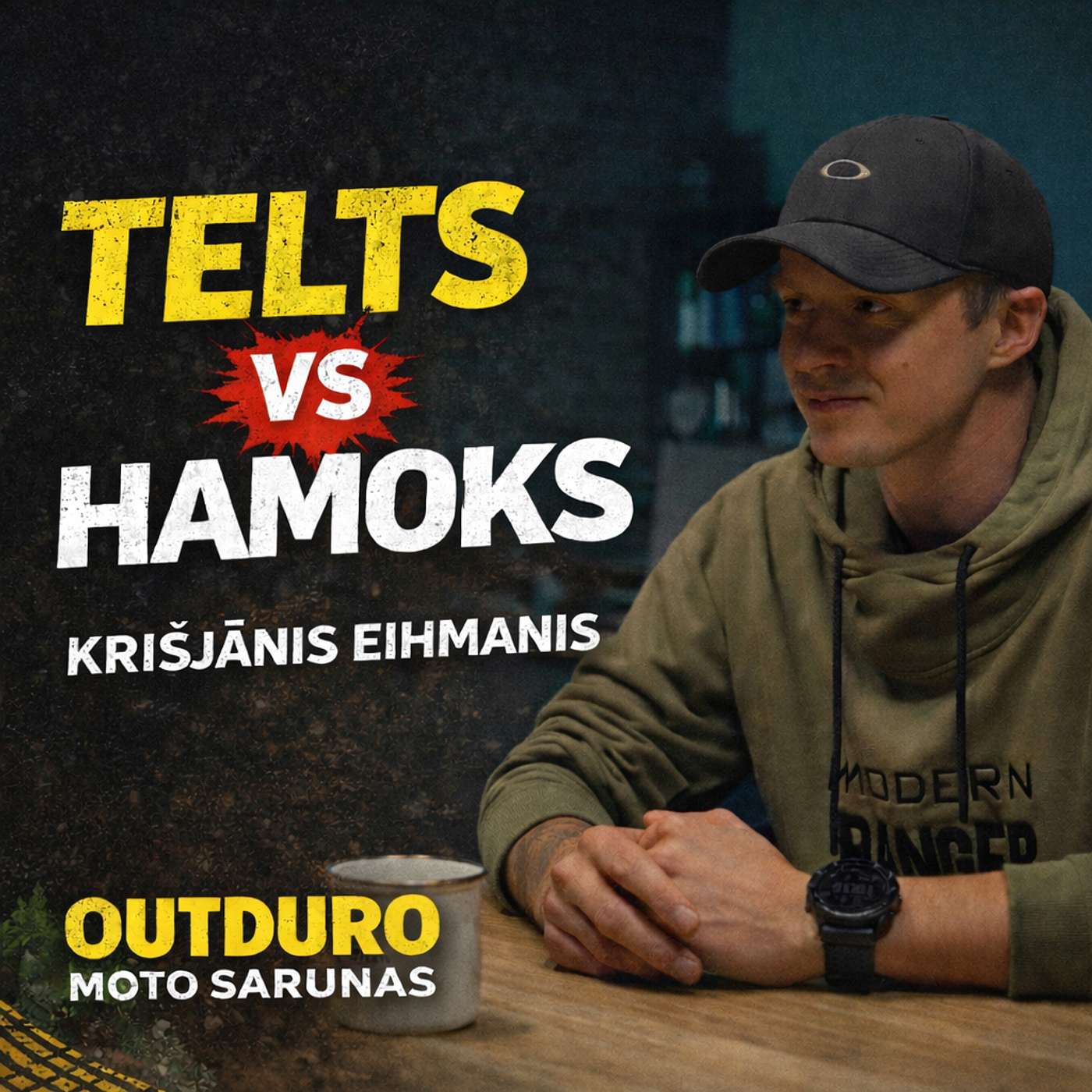 Telts vai hamoks? Ko izvēlēties nakšņošanai dabā | Krišjānis Eihmanis / Modern Ranger episode artwork