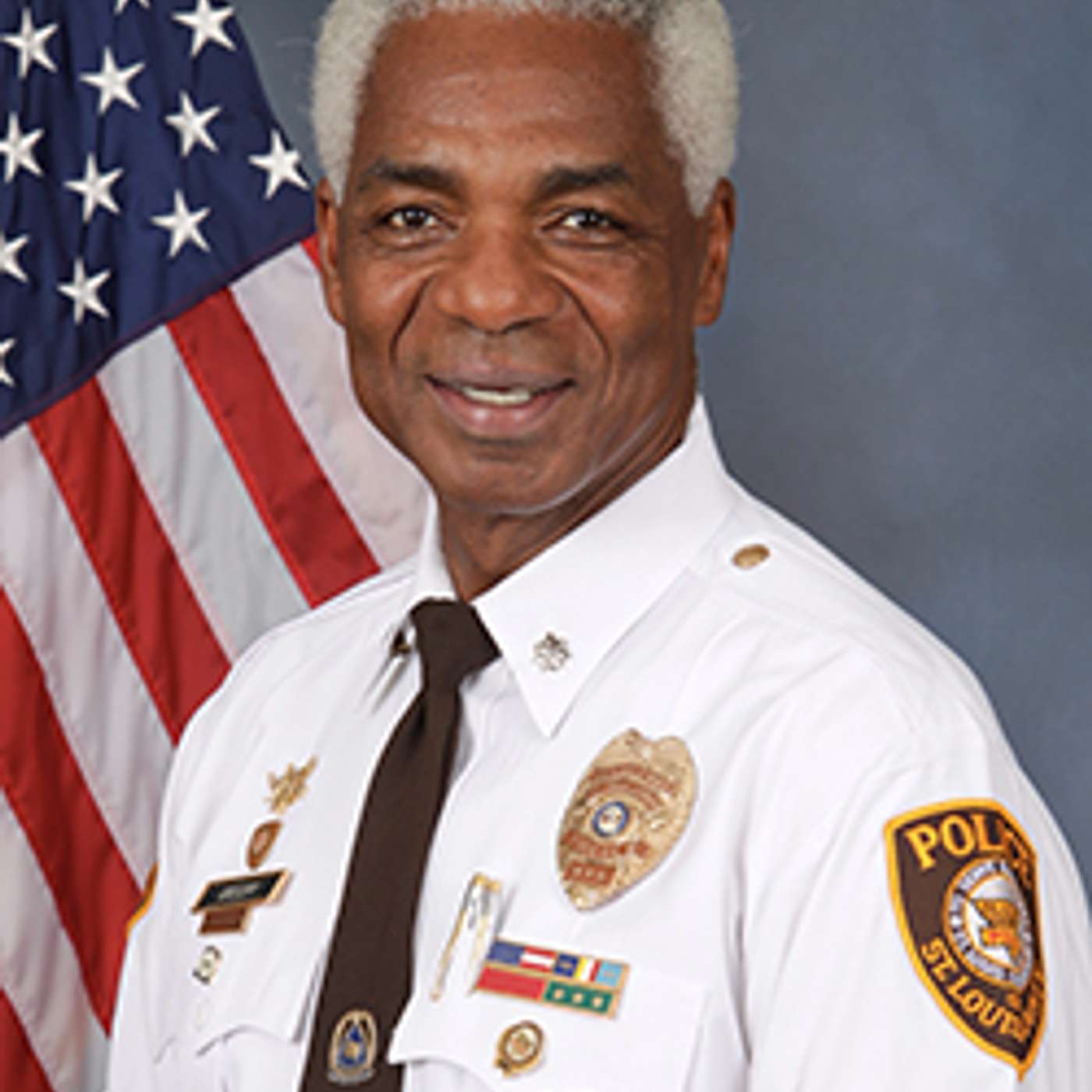 Colonel Kenneth Gregory, Chief of Police for the St. Louis County Police Department. episode artwork