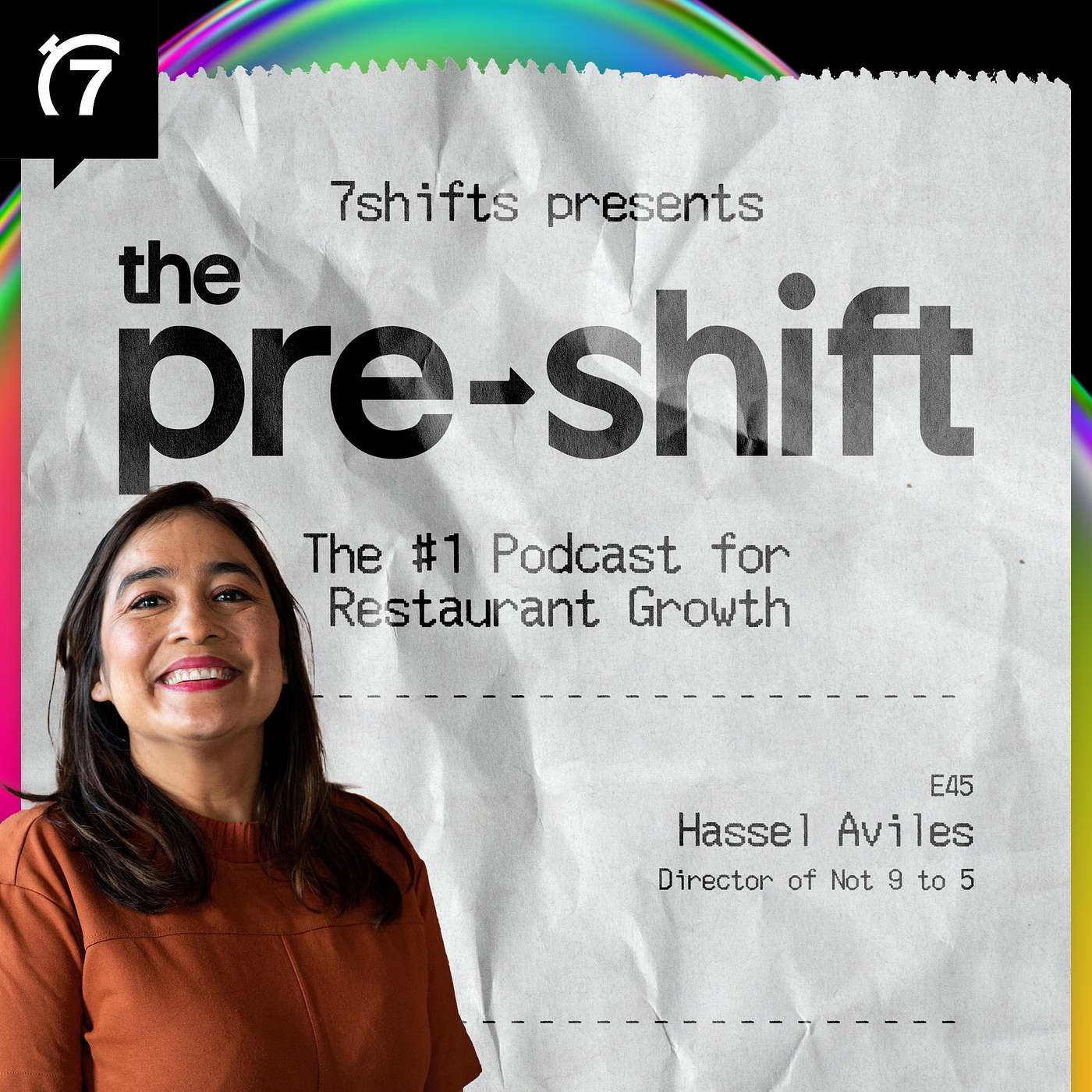 The fight for psychological safety in food service | Hassel Aviles, Director of Not 9 to 5 | 046 episode artwork