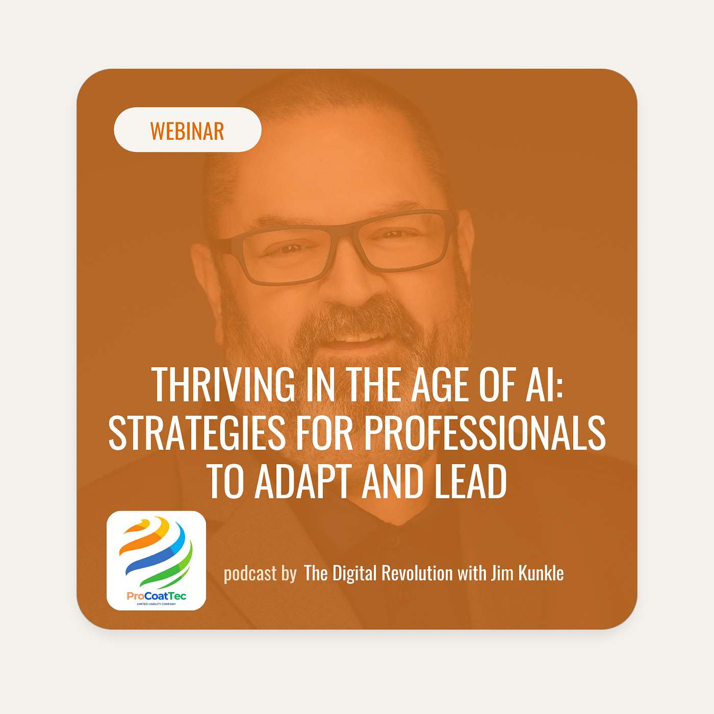 Thriving in the Age of AI: Strategies for Professionals to Adapt and Lead episode artwork