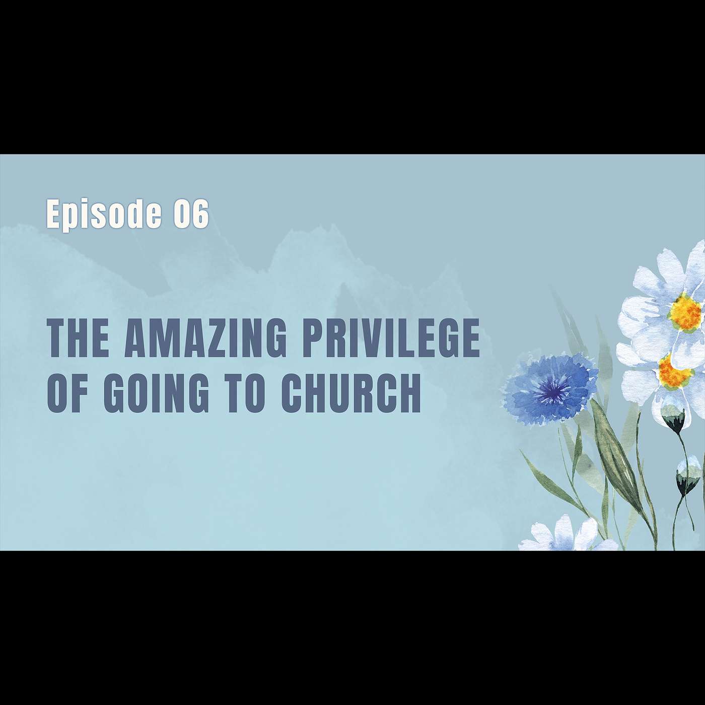 Ep. 6: - The Amazing Privilege of Going to Church episode artwork
