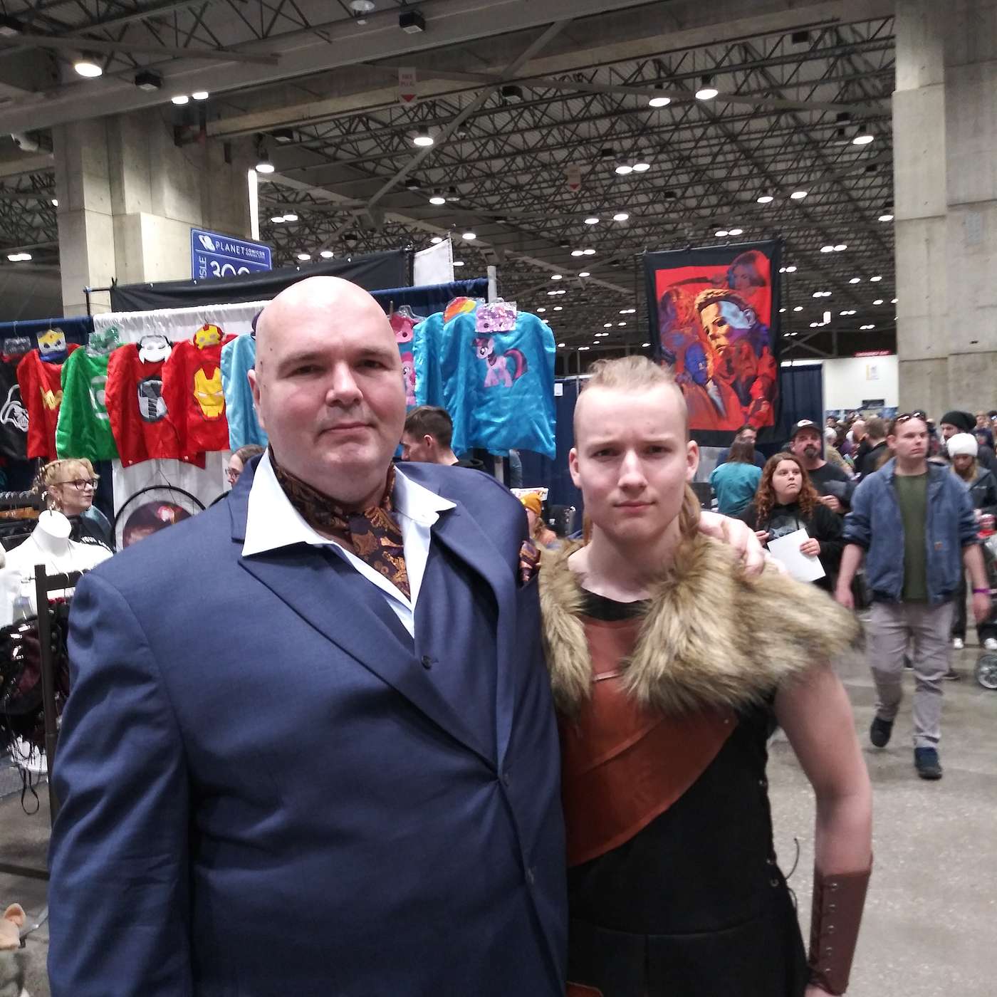 Episode 451: "Planet Comicon 2024: David & Saul (His Son) (Cosplayers)" episode artwork