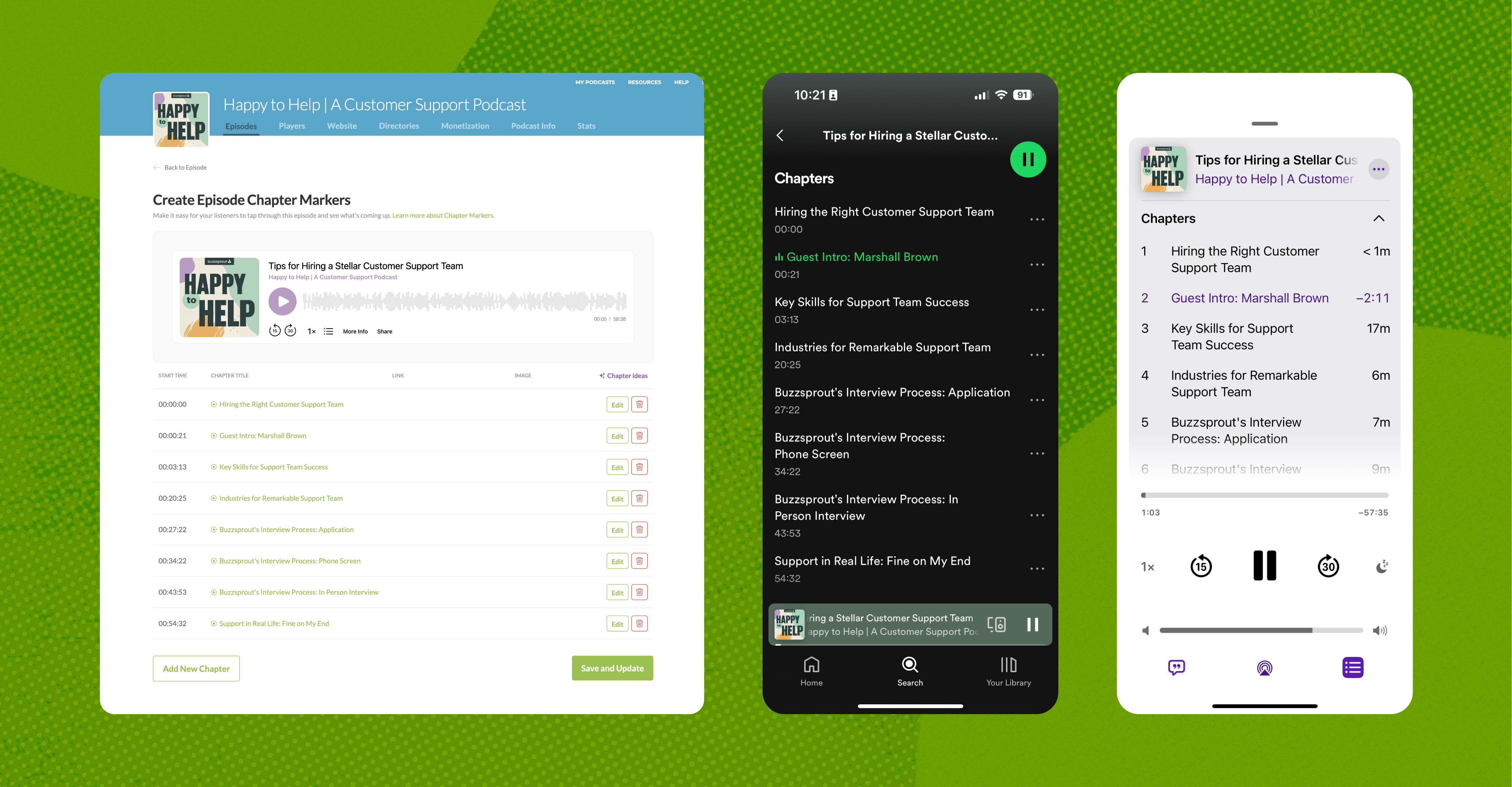 Chapter Markers in Spotify
