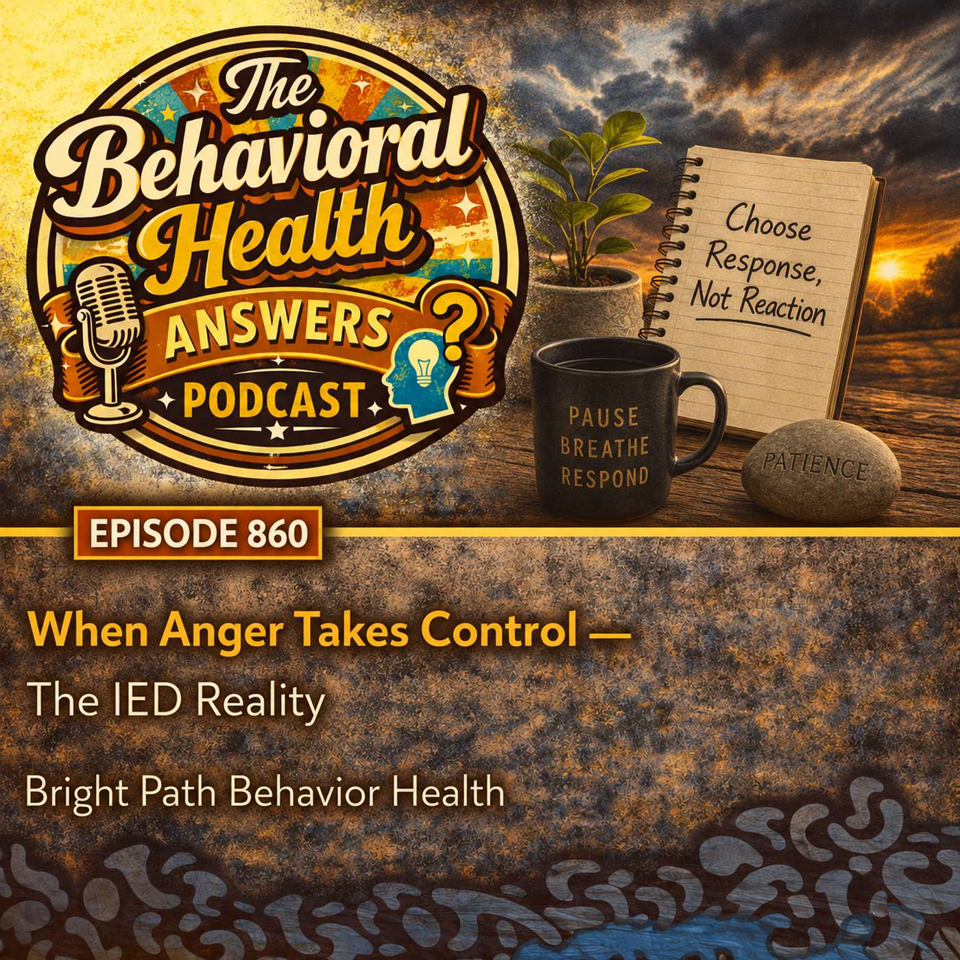 Episode 860: When Anger Takes Control - The IED Reality | Bright Path Behavior Health episode artwork